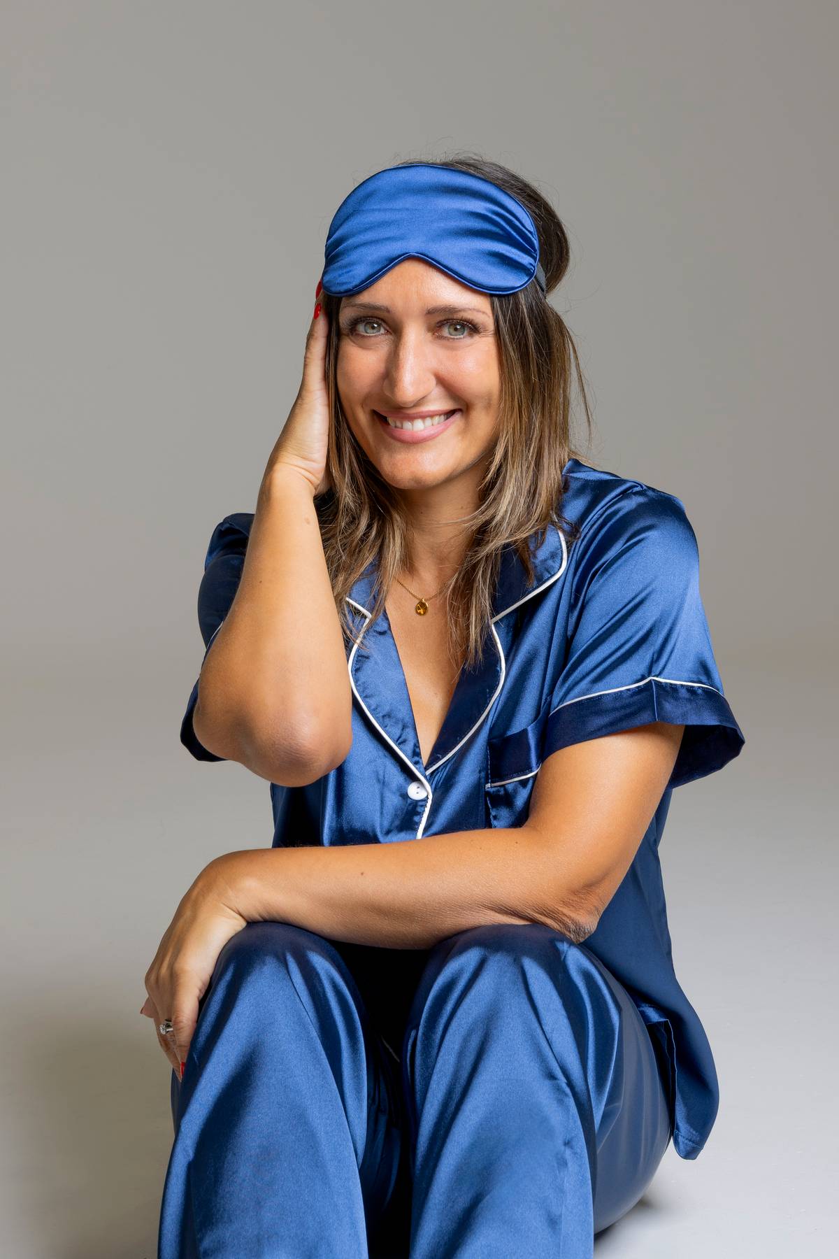 Padded Eye Mask with Adjustable Strap