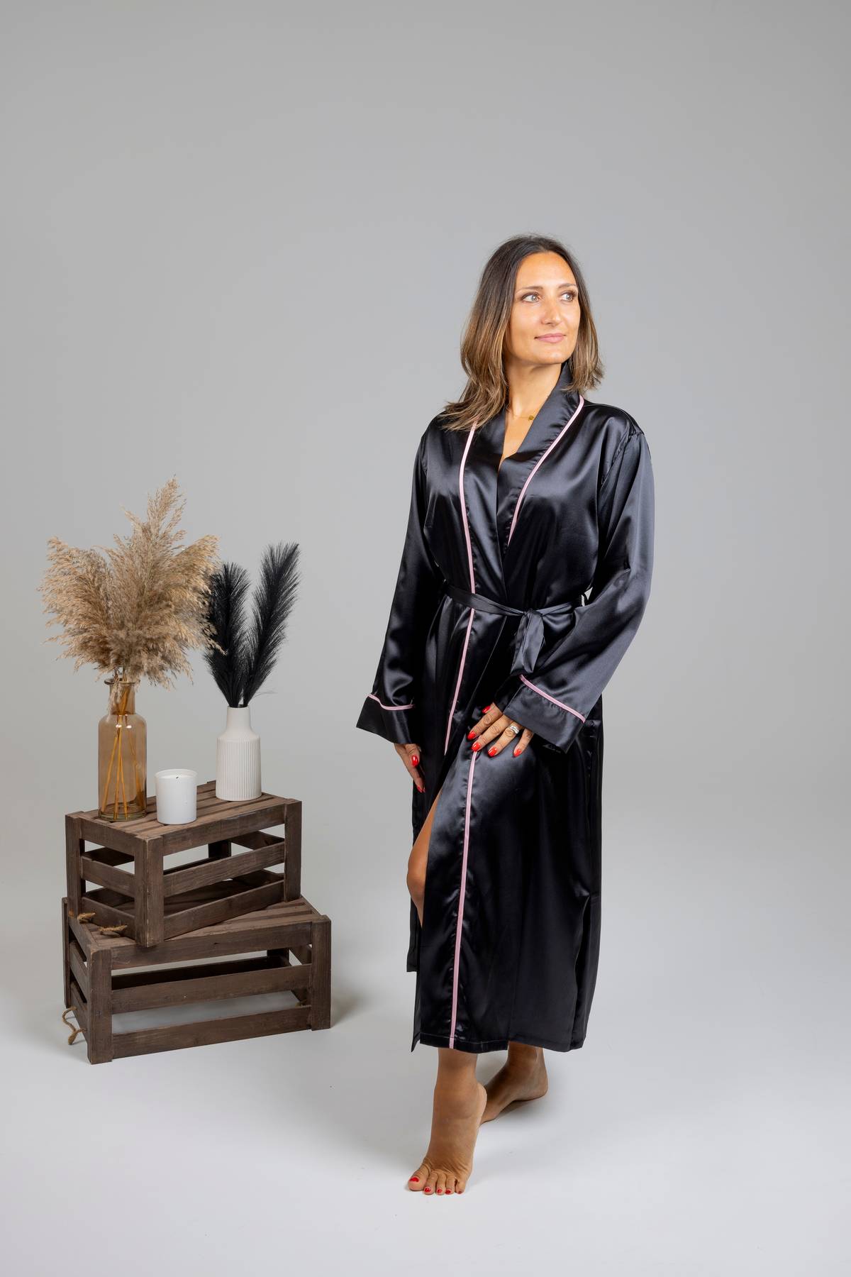 Long Sleeve Luxury Night Robe