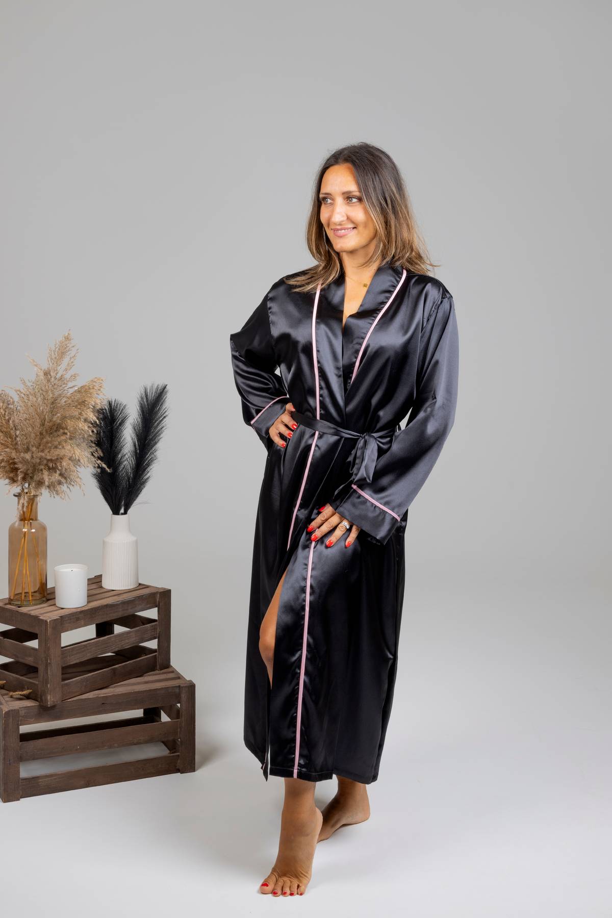 Long Sleeve Luxury Night Robe