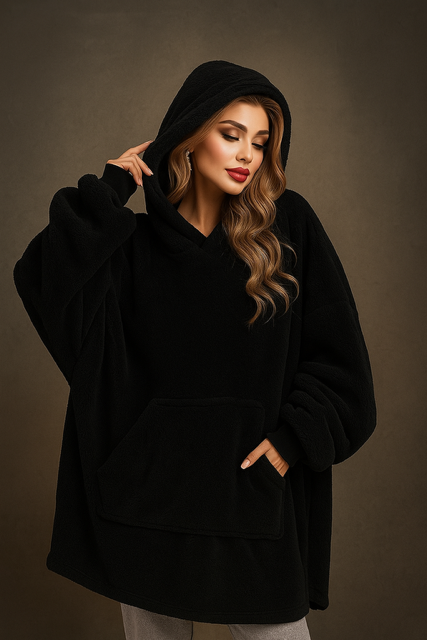 Super Soft Oversized Fleece Hoodie Lounge Wear