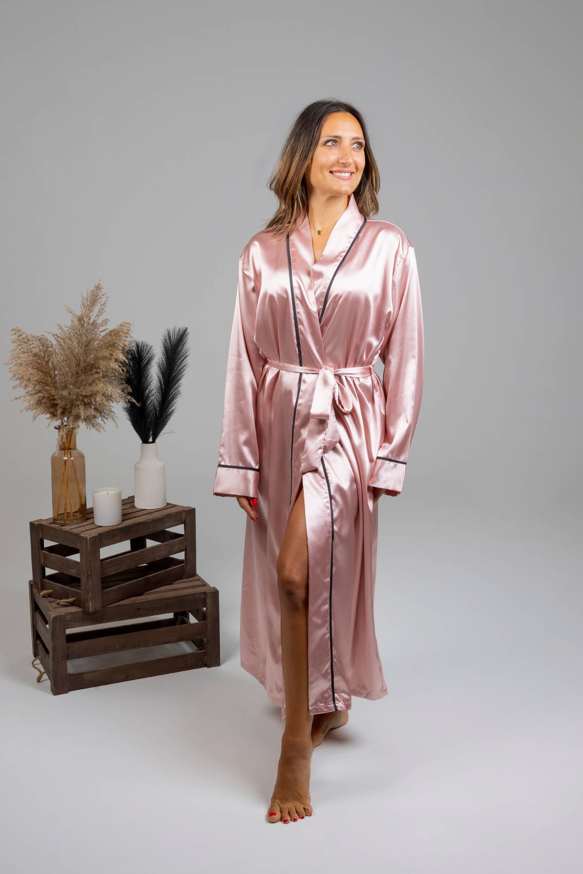 Long Sleeve Luxury Night Robe